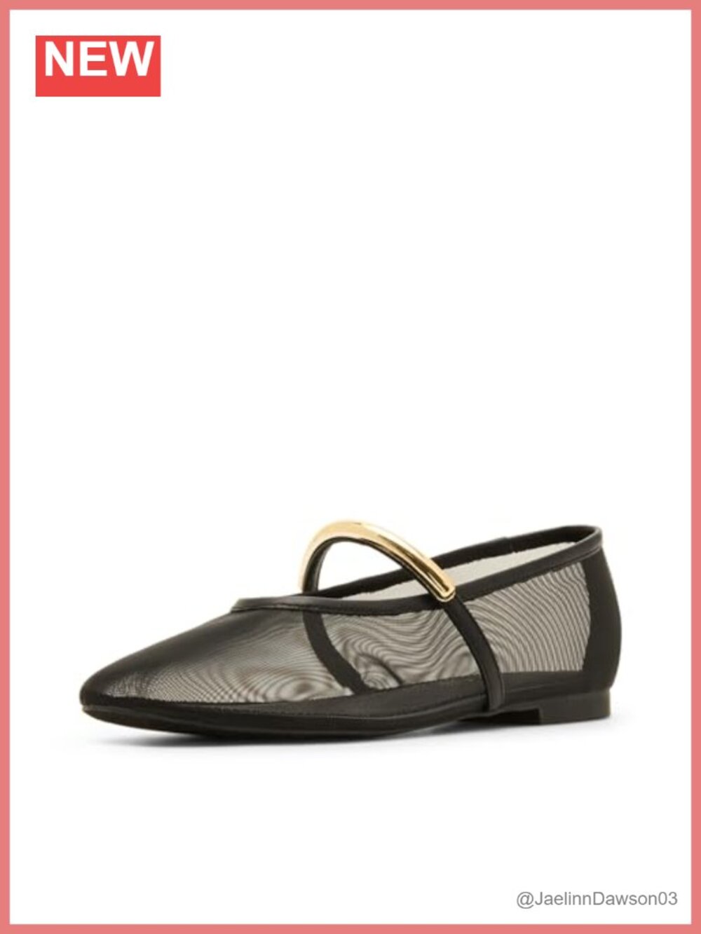 Women's Ballet Flats Slip-On Breathable Mesh Casual Round Toe Comfort